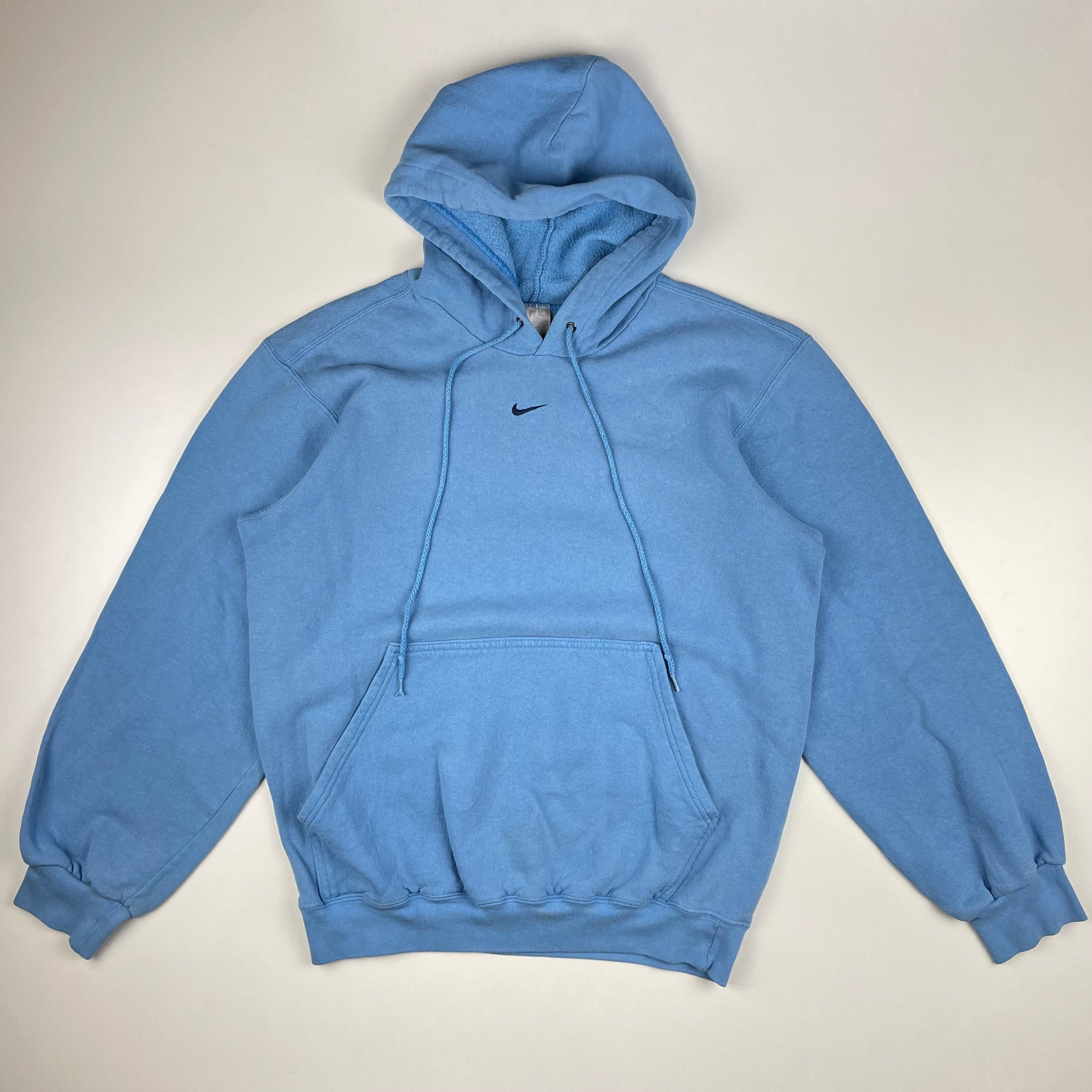 Vintage 00s Nike baby blue center swoosh Hoodie – ACABVintage