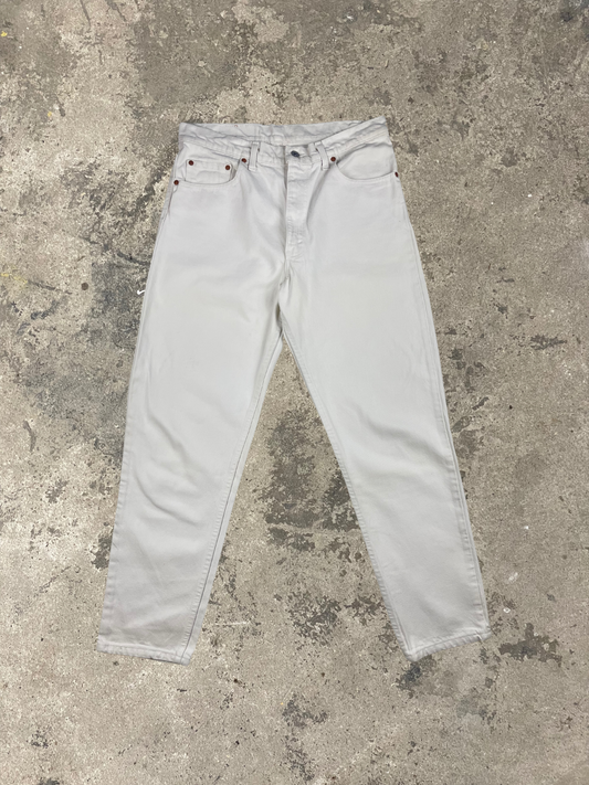 Levis 550 white Jeans