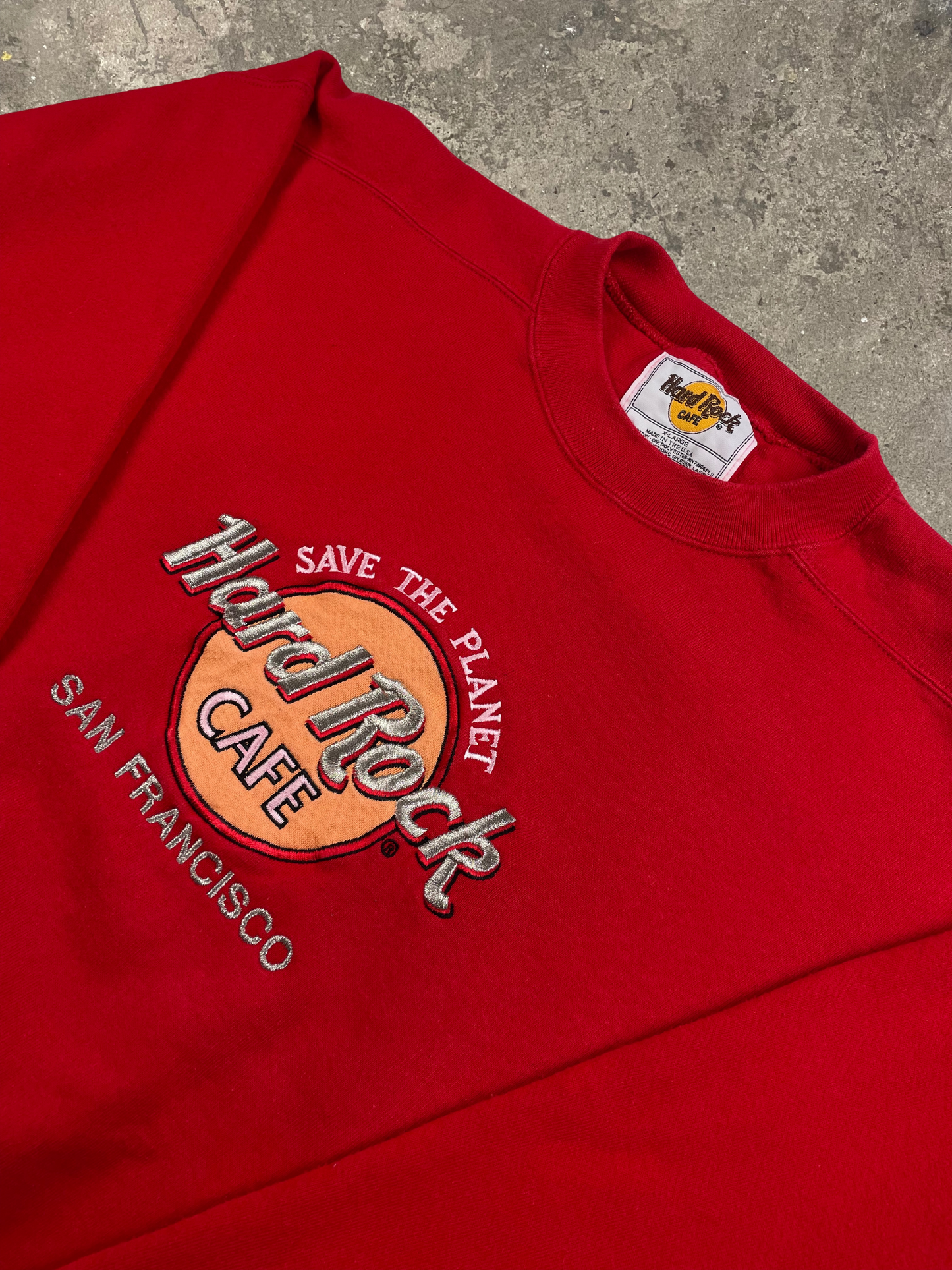 Vintage Hard Rock Cafe San Francisco Sweatshirt