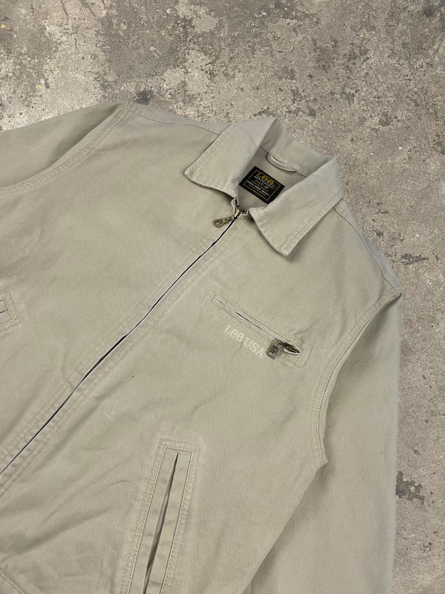 Lee Canvas Harrington Work Jacket