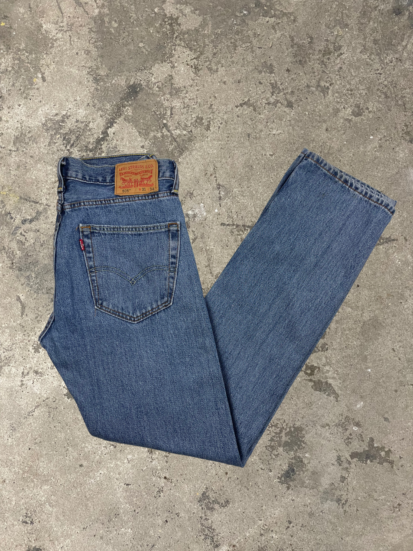 Vintage Levis 505 blue Jeans