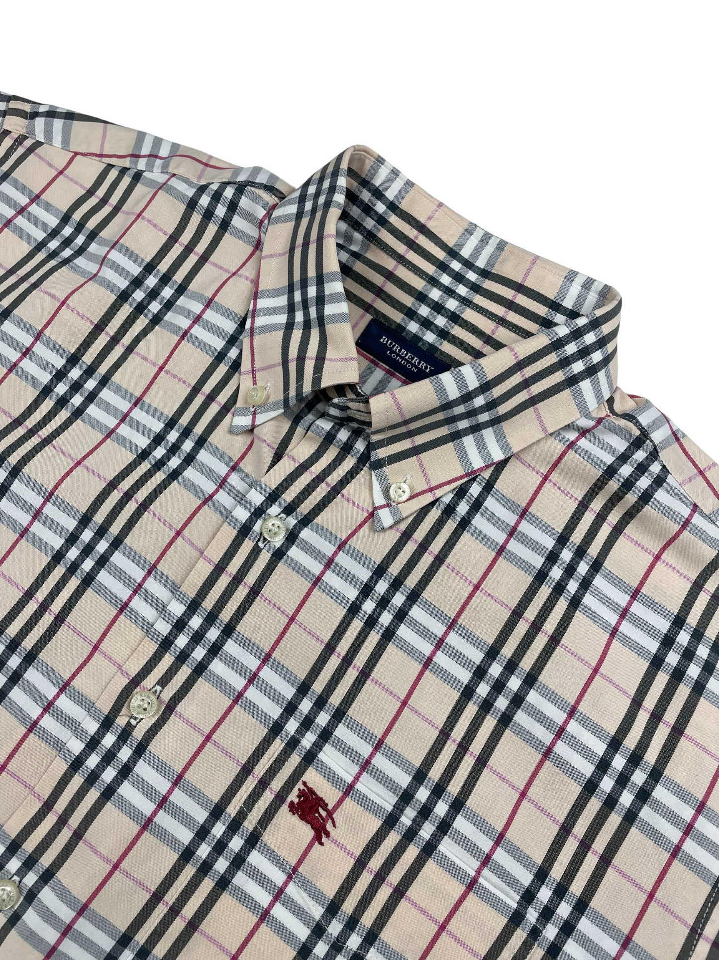 Burberry Nova Check Short Sleeve Shirt