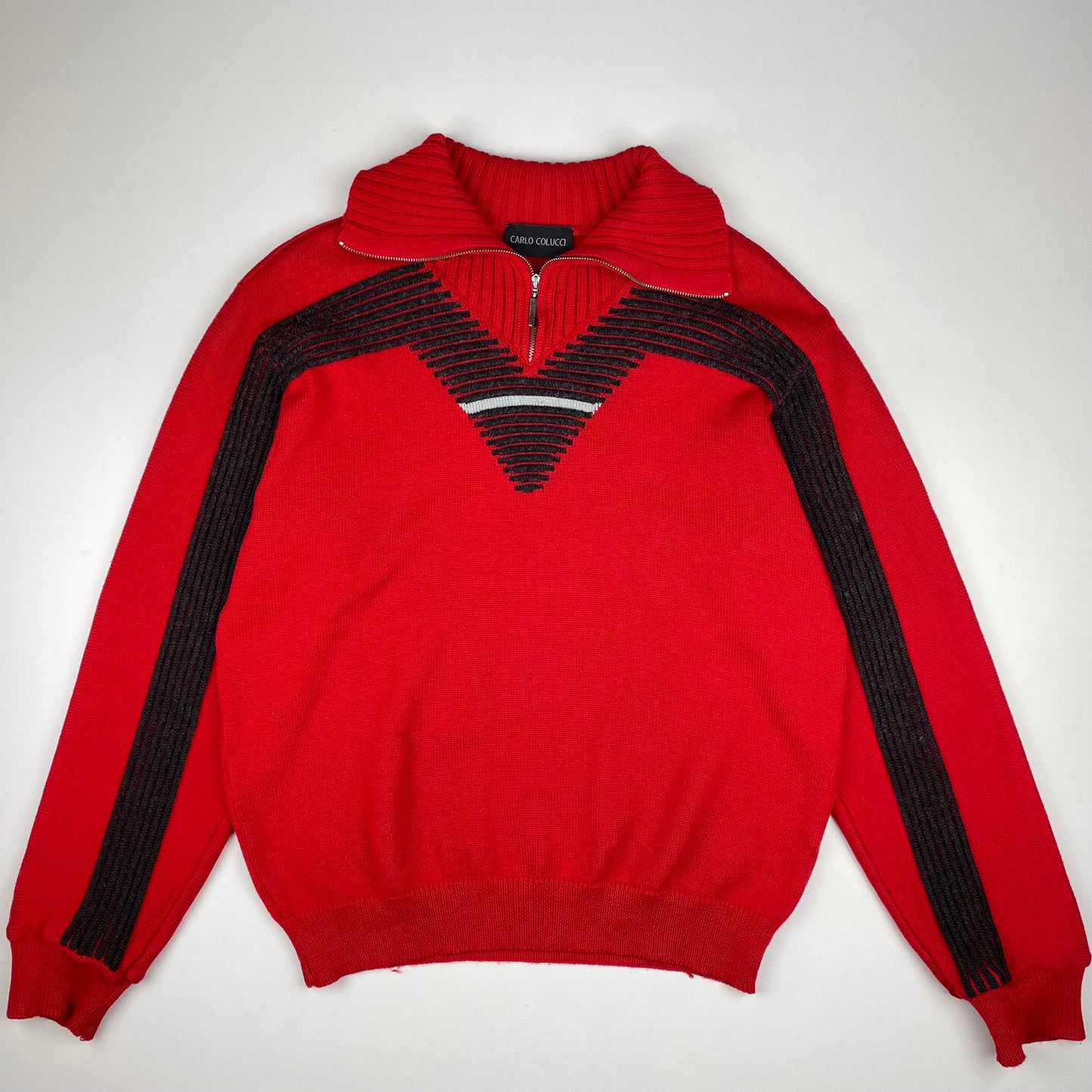 Carlo Colucci 1/4 zip Sweater