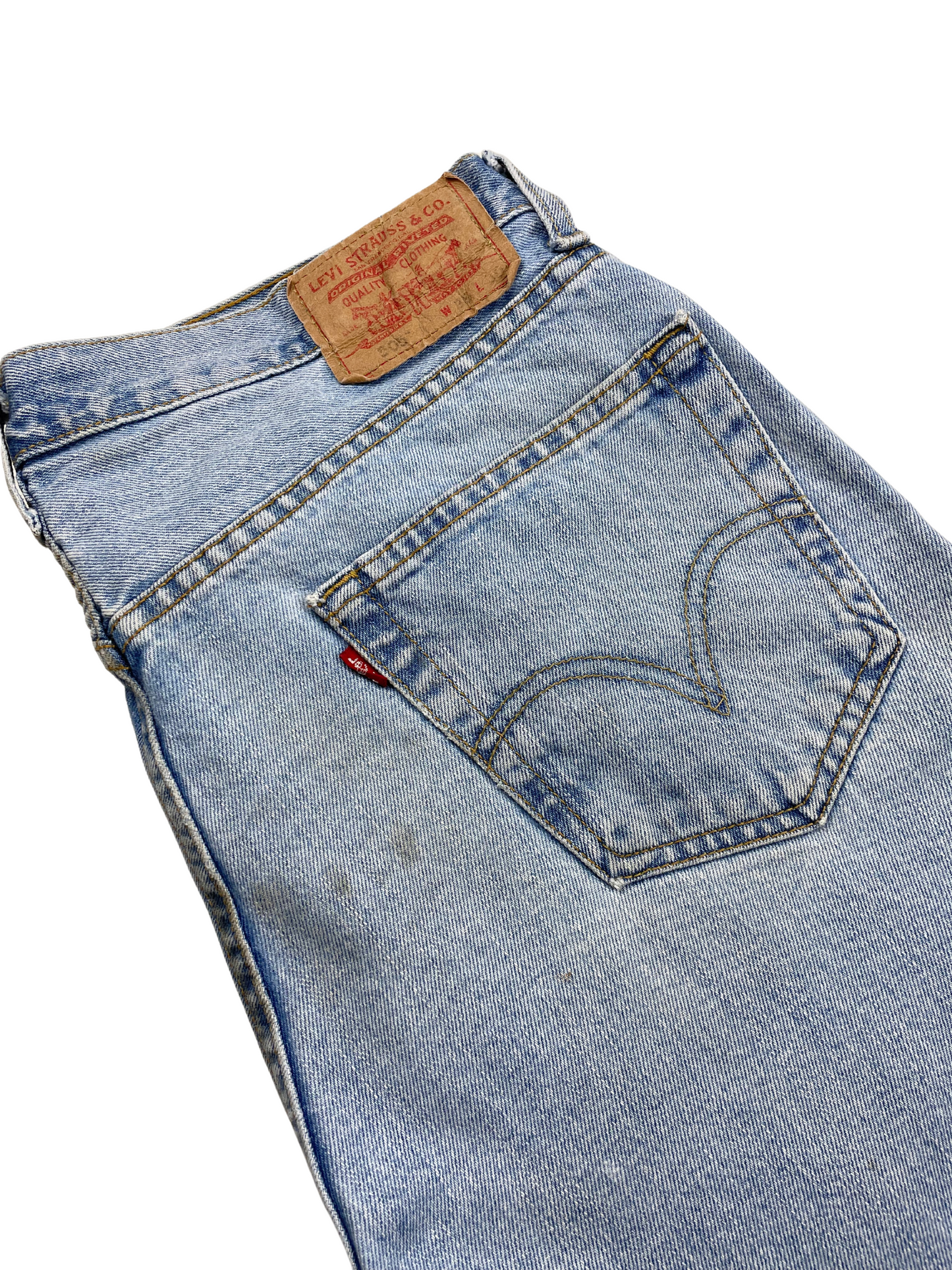 Levis 505 light blue jeans