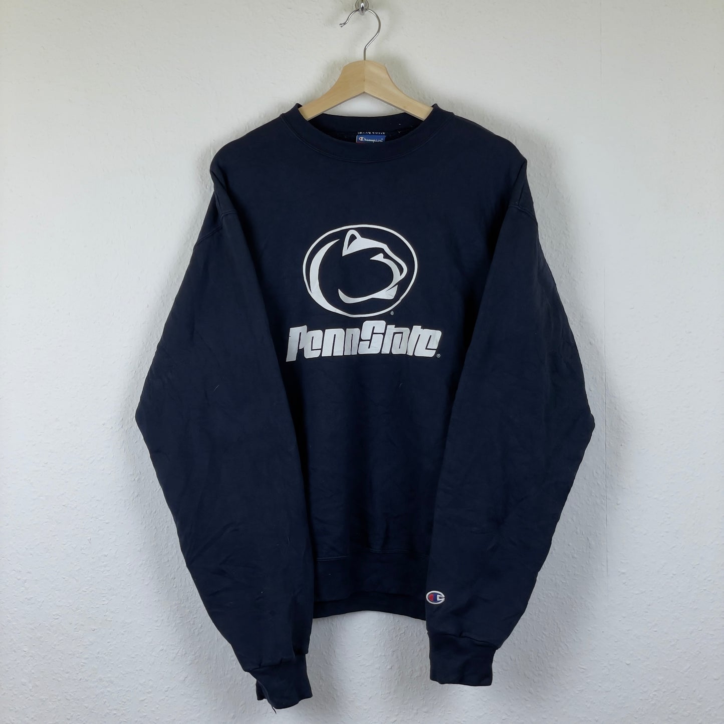 Vintage navy Champion Penn State college sweatshirt M