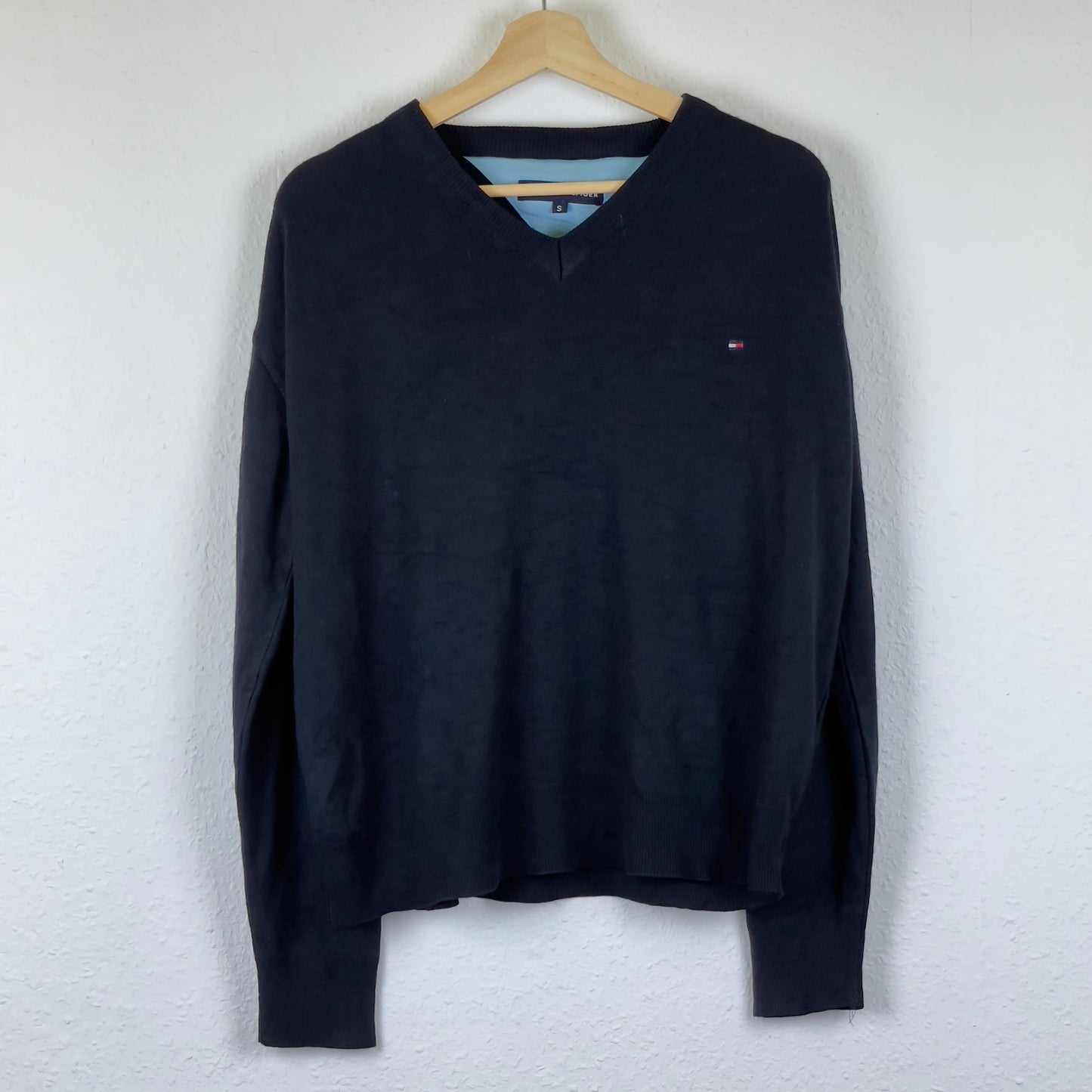 Tommy Hilfiger Navy knitted sweater S / M