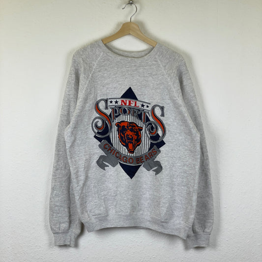 Vintage rare grey NFL Chicago Bears Made in USA Sweatshirt L