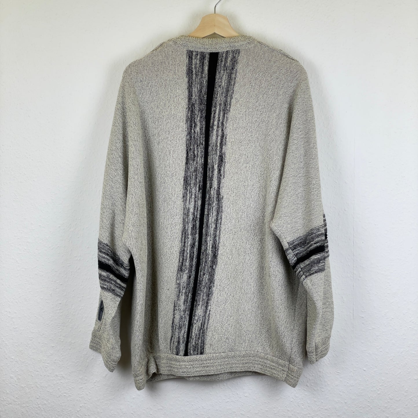 Vintage made in Germany grey Carlo Colucci knit sweater XL/XXL