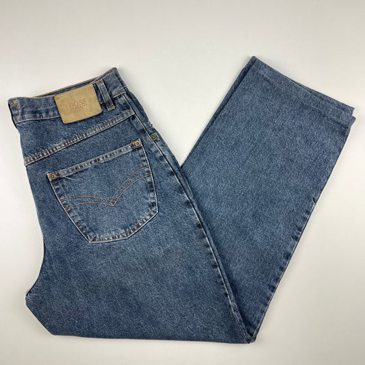 Baggy Hugo Boss blue Jeans