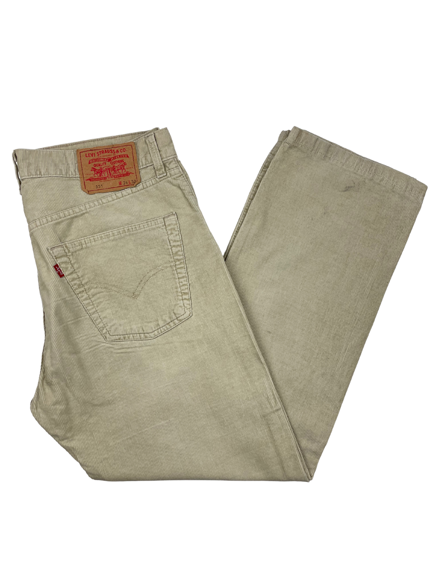 Levis 551 corduroy Jeans