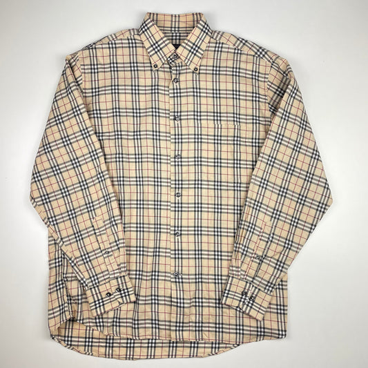 Classic Burberry novacheck shirt L / XL